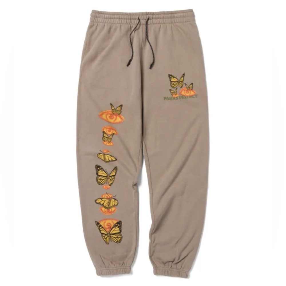 Parks Project Butterfly Graphic Joggers - Brown